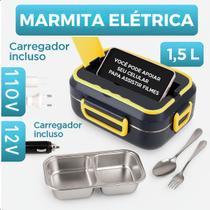 Marmiteira Elétrica Inox Para Veículo e Caminhão Bivolt Marmiteira Elétrica Inox Para Veículo e Caminhão Bivolt