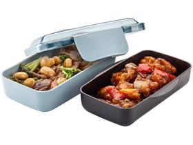 Marmiteira Lunch Box Electrolux Azul Resistente a Temperatura