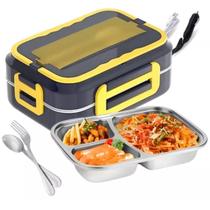 Marmiteira Térmica Inox Portátil Para Carro E Casa