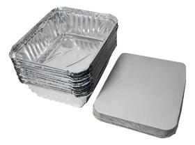 Marmitex Aluminio Retangular 220Ml Marmitinha C/100 Unidades Marmitex Aluminio Retangular 220Ml Marmitinha C/100 Unidades