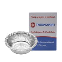 Marmitex de Alumínio 1,120ml Caixa com 100 Unidades Thermoprat Marmitex de Alumínio 1,120ml Caixa com 100 Unidades Thermoprat