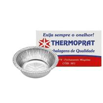 Marmitex de Alumínio 800ml Caixa com 100 Unidades Thermoprat Marmitex de Alumínio 800ml Caixa com 100 Unidades Thermoprat