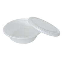 Marmitex Isopor M104 Redonda 850ml com Tampa - Kit 10 Unidades Meiwa Marmitex Isopor M104 Redonda 850ml com Tampa - Kit 10 Unidades Meiwa