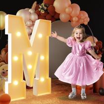 Marquee Letters imprsv 91 cm Block Marquee Light Up Letter M