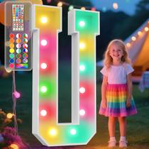Marquee Light Up Letter Ledido 4FT com controle remoto - U