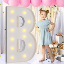 Marquee Light Up Letters imprsv 4FT Mosaic Letter B para festa Marquee Light Up Letters imprsv 4FT Mosaic Letter B para festa
