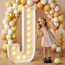 Marquee Light Up Letters imprsv Mosaic 121 cm para decoração de festas