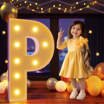 Marquee Light Up Letters IMPRSV P 90cm para decoração de festa