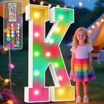 Marquee Light Up Letters Ledido 4FT 34 cores que mudam