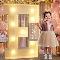 Marquee Light Up Letters Pooqla 90 cm LED Warm White E