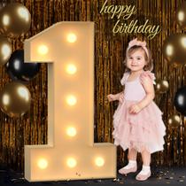 Marquee Light Up Numbers Mixifox 1 para o 1º 16º 21º aniversário Marquee Light Up Numbers Mixifox 1 para o 1º 16º 21º aniversário