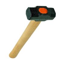 Marreta Cabo de Madeira Lixado Encerado Cunha Pressão 1500gu Marreta Cabo de Madeira Lixado Encerado Cunha Pressão 1500gu