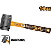 Marreta De Borracha Cabo De Fibra Emborrachado 450G INGCO