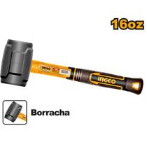 Marreta De Borracha Cabo De Fibra Emborrachado 450G INGCO