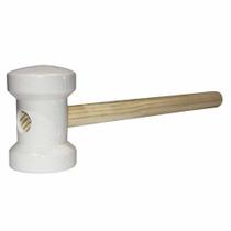 Marreta de Borracha com Cabo 60MM Branca - Bestfer