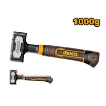 Marreta Profissional HSTH81000L INGCO 1000g Com Corpo Forjado Em Aço Tratado Com Absorção De Impacto Cabo Emborrachado Para Construção Civil Pesada Marreta Profissional HSTH81000L INGCO 1000g Com Corpo Forjado Em Aço Tratado Com Absorção De Impacto Cabo Emborrachado Para Construção Civil Pesada