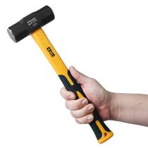 Marreta Quadrada 1KG Cabo De Madeira Aço Forjado Marreta Quadrada 1KG Cabo De Madeira Aço Forjado