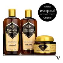 Marrocan Macpaul Kit Shampoo + Condicionador + Mascara Marrocan Macpaul Kit Shampoo + Condicionador + Mascara