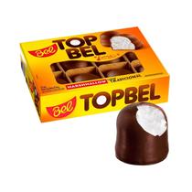 Marshmallow Chocolate Ao Leite Tradicional - TopBel 12 Unidades 216g