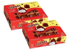 Marshmallow Chocolate Topbel Tradicional C/ 12u - 2 Caixas