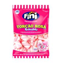 Marshmallow Fini Recheado Rosa/Branco - 250g