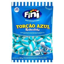 Marshmallow Fini Torção Azul Recheadinho 250g Marshmallow Fini Torção Azul Recheadinho 250g