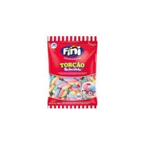 Marshmallow Fini Torção Colorido Recheadinho Pacote 250grs