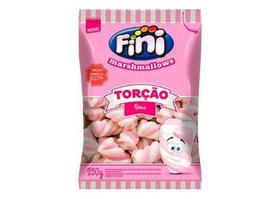 Marshmallow Fini Torção Rosa 250g