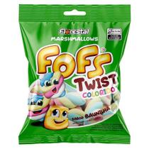 Marshmallow Florestal Fofs Twist Colorido 50g