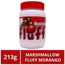 Marshmallow Fluff Americano , Morango, Pote 213G