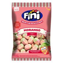 Marshmallow Forma de Morango - 1 unidade Pct. c/ 250g - Fini - Rizzo