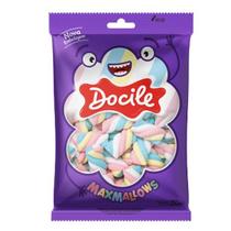 Marshmallow Maxmallows Twist 1 Colorido Baunilha - Docile Marshmallow Maxmallows Twist 1 Colorido Baunilha - Docile