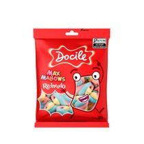 Marshmallow Recheado Colorido 220g Docile Marshmallow Recheado Colorido 220g Docile