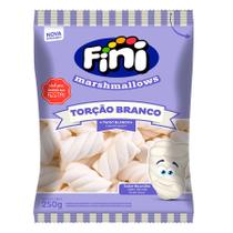 Marshmallow Torção Branco 250Gr - Fini