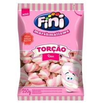 Marshmallow Torção Rosa 250g - Fini Marshmallow Torção Rosa 250g - Fini
