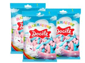 Marshmallow Unicórnio Maxmallows Colorido 220g - 3 unid Marshmallow Unicórnio Maxmallows Colorido 220g - 3 unid