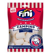 Marshmallows Camping Ao Estilo Americano 250g Fini Marshmallows Camping Ao Estilo Americano 250g Fini