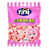 Marshmallows de Morango Coração Fini 80g