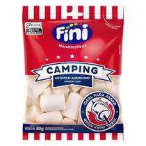 Marshmallows Fini Camping Ao Estilo Americano Ideal para Assar 80g