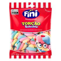 Marshmallows Fini Torção Recheadinho Sabor Baunilha Recheio Morango 80g Marshmallows Fini Torção Recheadinho Sabor Baunilha Recheio Morango 80g