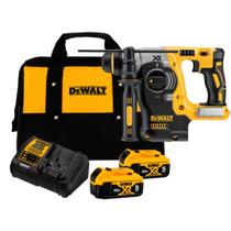 Martelete 2 Baterias 5ah Dewalt Rompedor Dch273 Com Bolsa