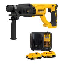 Martelete 20V MAX com Motor Brushless, 2,6J de Potência e 2 Baterias 20V - SDS Plus 1'' (26mm) - DCH133B-B3