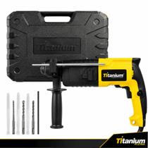 Martelete 650w 110v com Maleta e 3 Brocas Titanium Platina Martelete 650w 110v com Maleta e 3 Brocas Titanium Platina