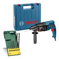 Martelete Bosch Gbh 2-24 Com Kit Sds Plus 6 Peças 110v