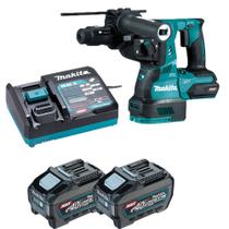 Martelete Comb. SDS Plus 40V XGT HR004 2x 5.0Ah Makita 110v Martelete Comb. SDS Plus 40V XGT HR004 2x 5.0Ah Makita 110v