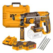 Martelete Combinado 26mm 2,5j 2 Bat 4ah Crhli202682-9 Ingco