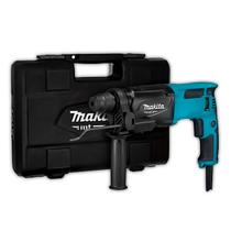 Martelete Combinado 26mm M8701B Makita Profissional 800W SDS Plus Com Maleta Para Perfuração Impacto E Demolição Em Concreto Alvenaria