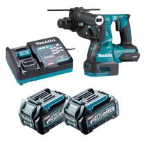 Martelete Combinado 28mm 40V XGT HR001 2x 2.5Ah Makita 220v