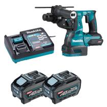 Martelete Combinado 28mm 40V XGT HR001 2x 5.0Ah Makita 220v
