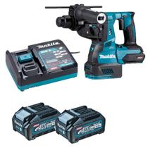Martelete Combinado 28mm 40v XGT HR003 2x 4.0Ah Makita 220v